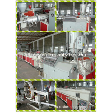 china plastic PE PPR pipe machine